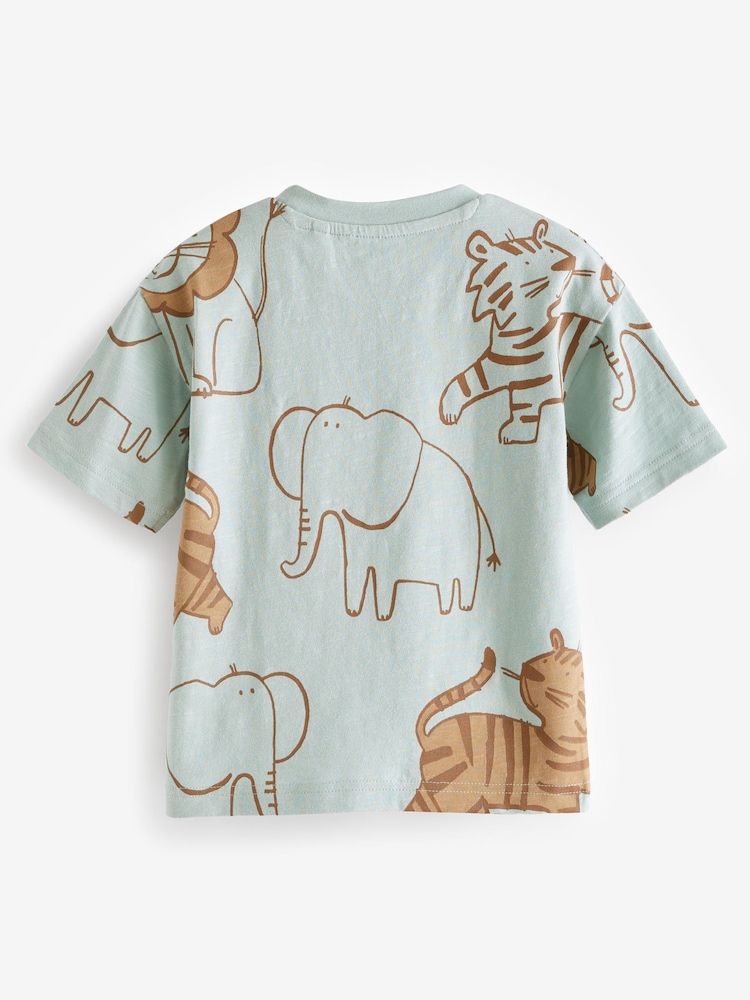 Minerals All-Over Print Short Sleeve T-Shirt (3mths-7yrs) - Image 2 of 4