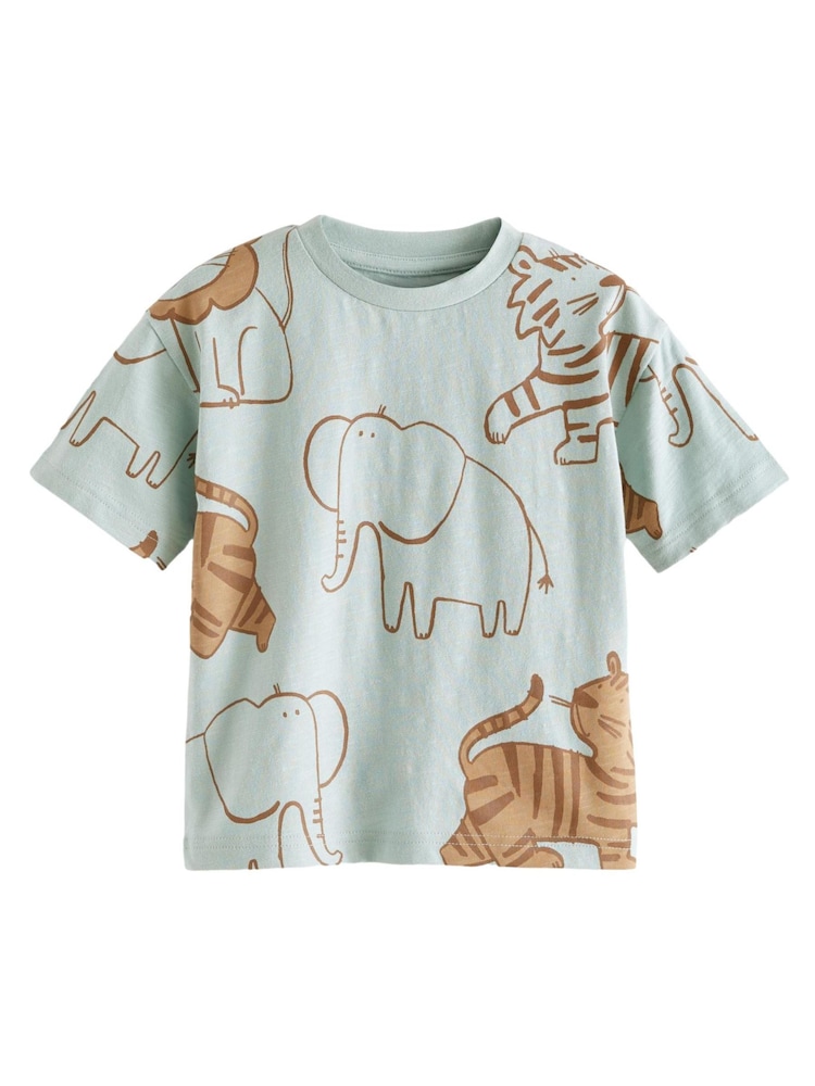 Minerals All-Over Print Short Sleeve T-Shirt (3mths-7yrs) - Image 4 of 4