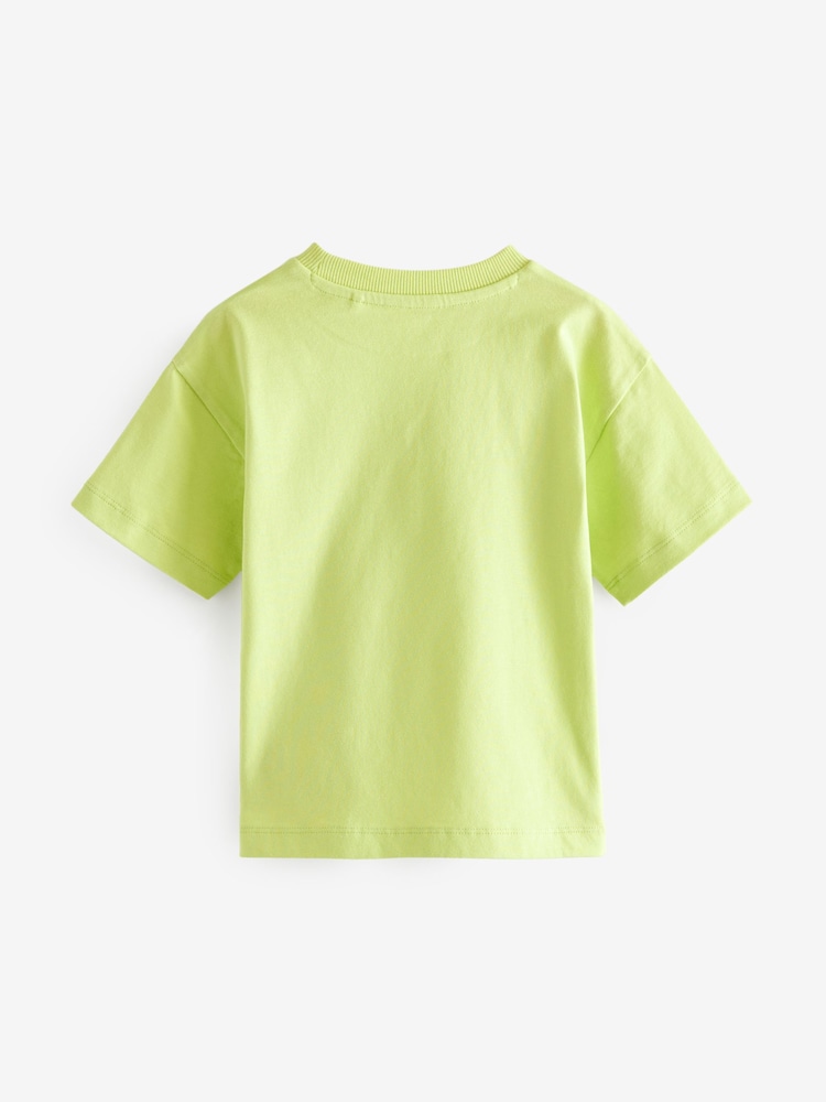 Blue/Orange Short Sleeve T-Shirts 5 Pack (3mths-7yrs) - Image 2 of 7
