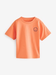 Blue/Orange Short Sleeve T-Shirts 5 Pack (3mths-7yrs) - Image 3 of 7
