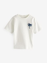 Blue/Orange Short Sleeve T-Shirts 5 Pack (3mths-7yrs) - Image 4 of 7