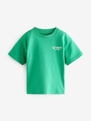 Blue/Orange Short Sleeve T-Shirts 5 Pack (3mths-7yrs) - Image 6 of 7
