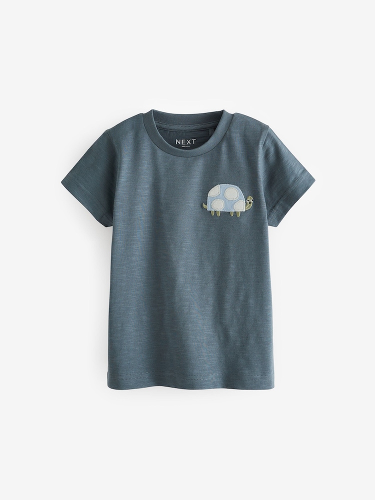 Multi Short Sleeve T-Shirts 4 Pack (3mths-7yrs) - Image 3 of 7