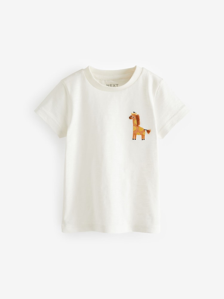 Multi Short Sleeve T-Shirts 4 Pack (3mths-7yrs) - Image 4 of 7