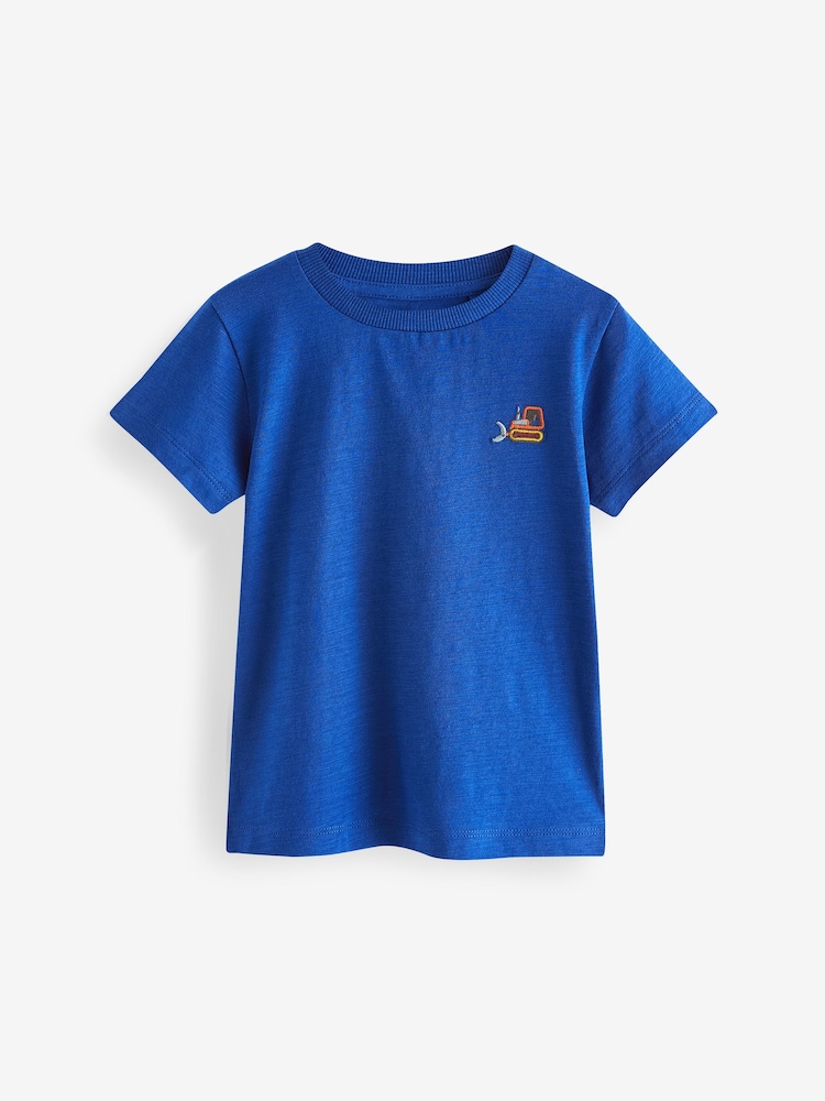 Rouge/vert - T-shirt Manches courtes 5 Pack (3mois-7ans) - Image 7 of 8