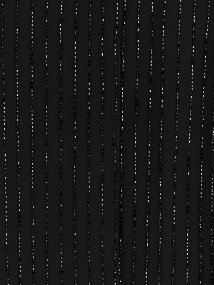 River Island Black Beaded Shirt - Image 4 of 4