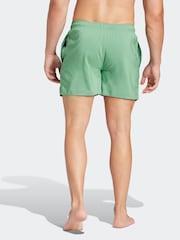 Grön - Adidas Solid CLX klassiska simshorts - Bild 3 av 7