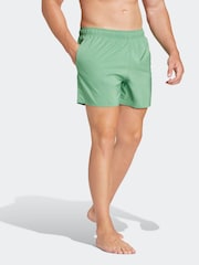Grön - Adidas Solid CLX klassiska simshorts - Bild 4 av 7