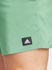 Grön - Adidas Solid CLX klassiska simshorts - Bild 5 av 7