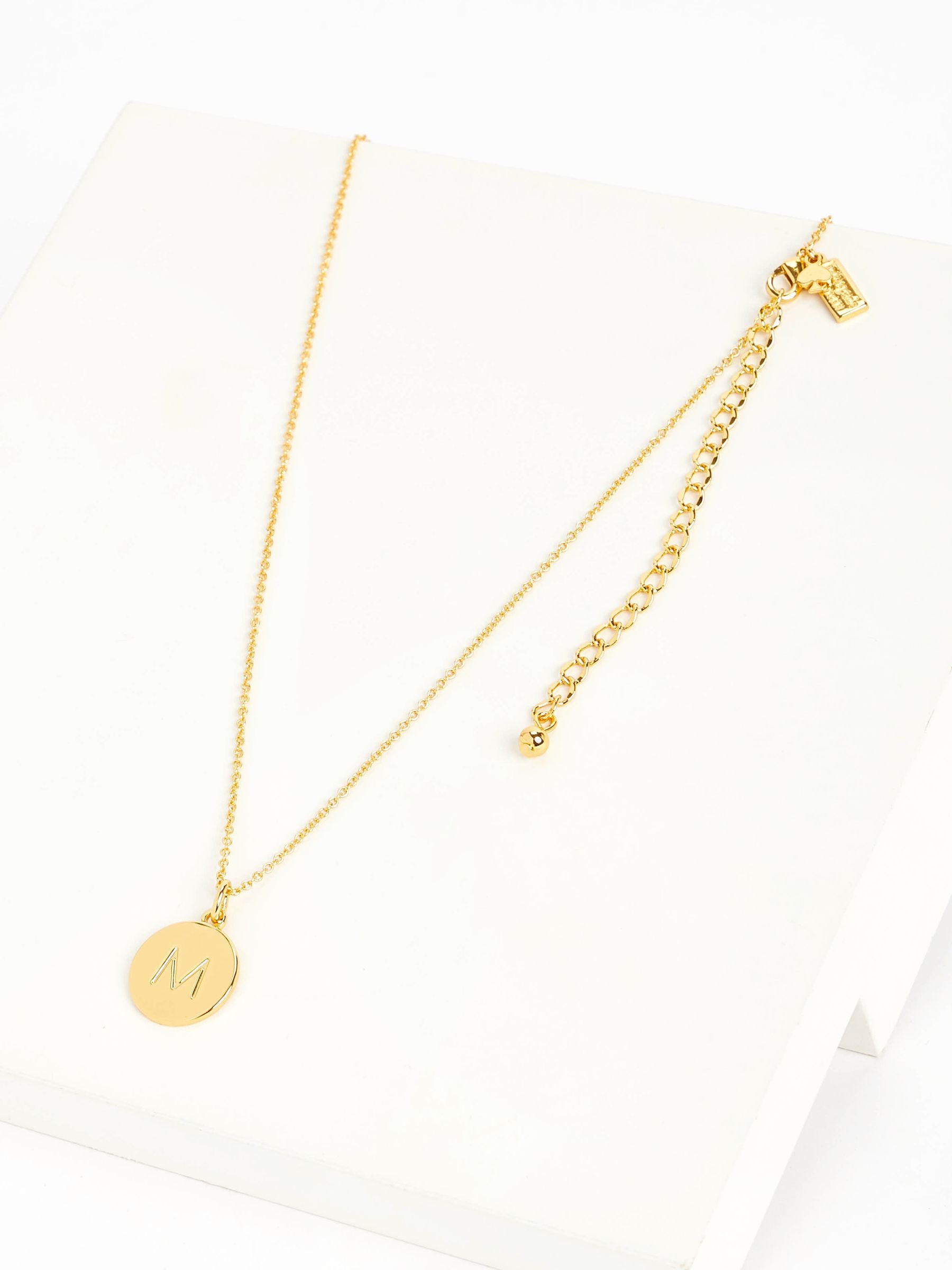 Kate spade initial necklace gold discount