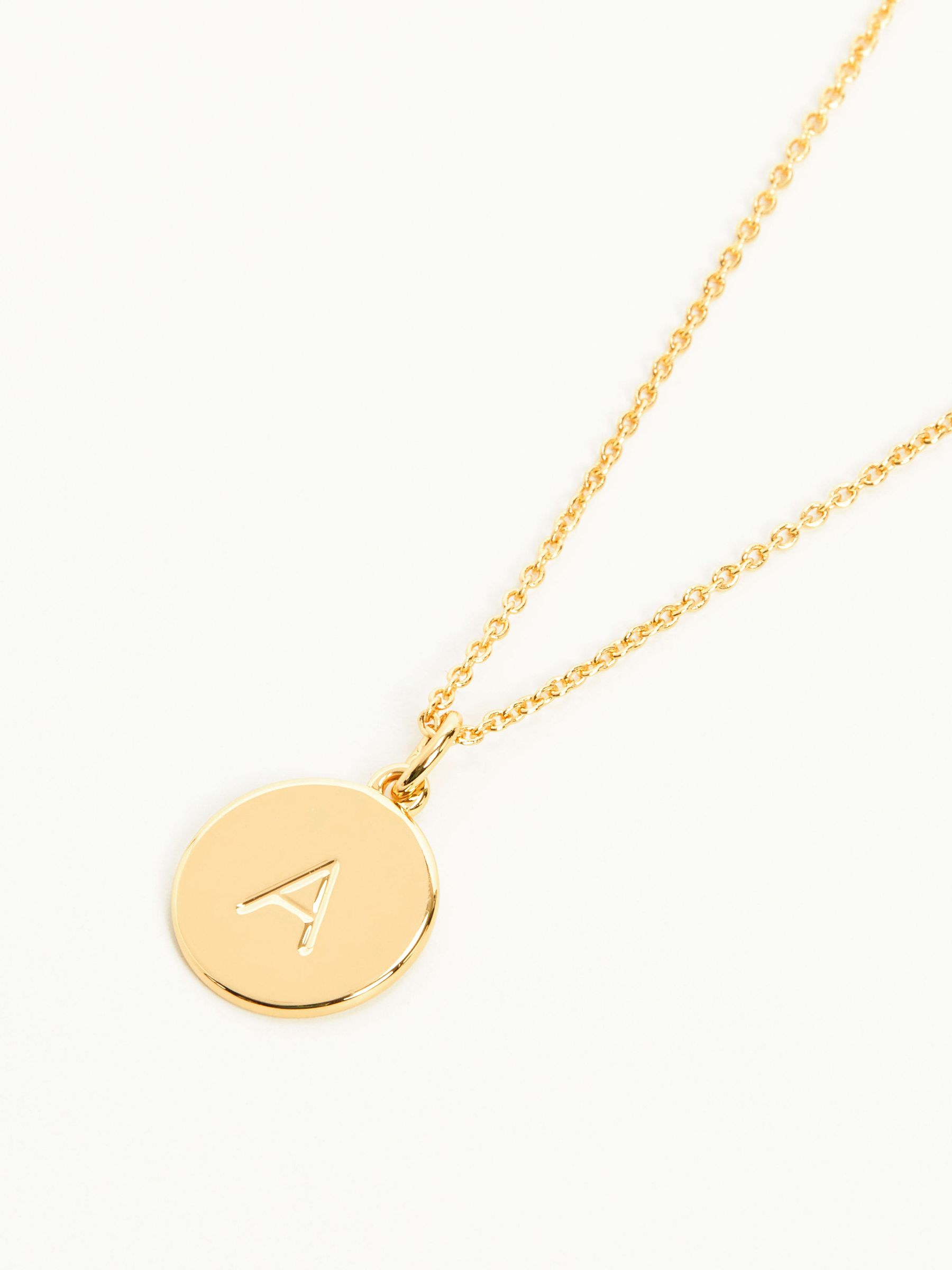 Buy Kate Spade New york Gold Tone Initial Letter Pendant