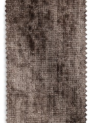 Mink Brown Next Collection Luxe Plush Chenille Pencil Pleat Lined Curtains - Image 5 of 5