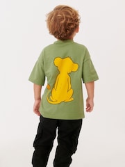 Green Simba Lion King Short Sleeve T-Shirt (6mths-8yrs) - Image 2 of 6