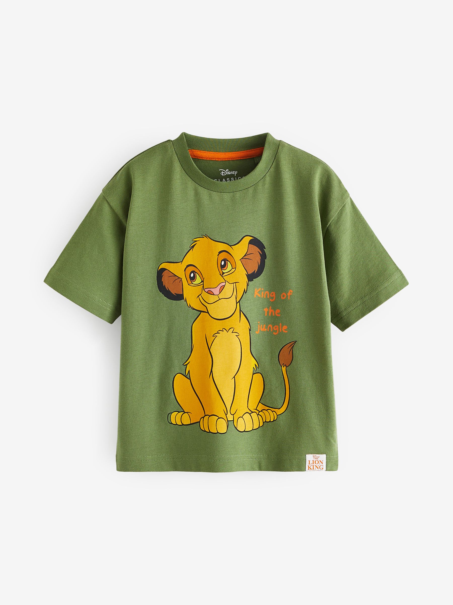 Comprar Verde Simba Lion King Short Sleeve 100 Cotton T Shirt 6mths 8yrs from Next Spain