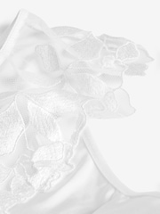 White Brazilian Floral Embroidered Knickers - Image 7 of 7