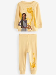 Yellow Disney Wish Asha Pyjamas (9mths-10yrs) - Image 5 of 6
