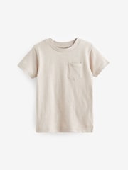 Cement Short Sleeve Plain T-Shirt (3mths-7yrs) - Image 1 of 3