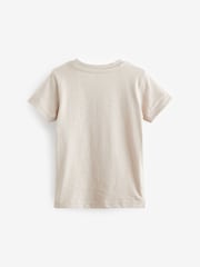 Cement Short Sleeve Plain T-Shirt (3mths-7yrs) - Image 2 of 3