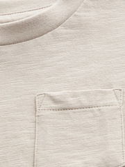 Cement Short Sleeve Plain T-Shirt (3mths-7yrs) - Image 3 of 3