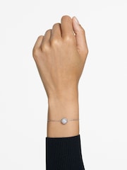 Swarovski Silver Tone Rhodium Plated Constella Crystal Bracelet - Image 5 of 5