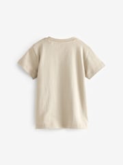 Neutral Dinosaur 100% Cotton Short Sleeve Character T-Shirt (3mths-7yrs) - Image 2 of 3