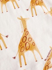 Gelb/Weiß - T-Shirt mit Allover-Print aus 100 % Baumwolle (3 Monate bis 7 Jahre) - Bild 3 von 3