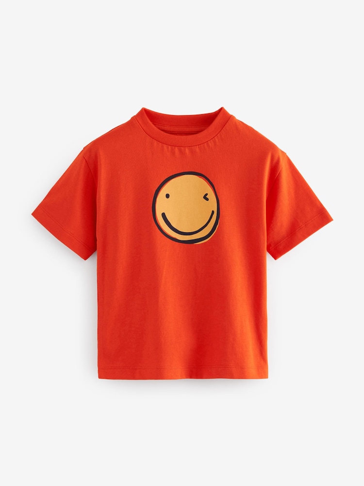 Red Short Sleeve Character T-Shirt (3mths-7yrs) - Image 1 of 3