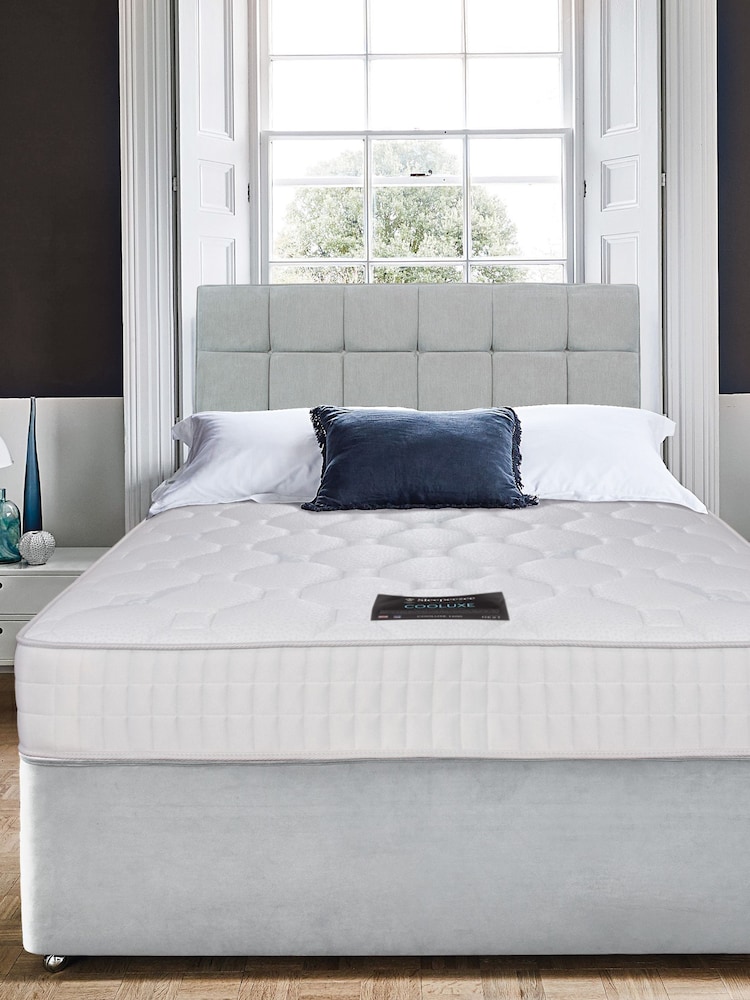 Sleepeezee White Cooluxe 1600 Mattress - Image 1 of 2