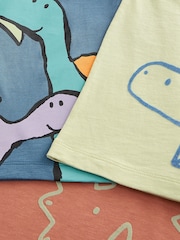Multi 100% Cotton Short Sleeve Character T-Shirts 3 Pack (3mths-7yrs) - Image 6 of 6