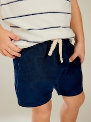 Blue/Tan Textured Short Sleeve T-Shirt 4 Pack (3mths-7yrs) - Image 7 of 10