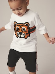Monochrome T-Shirt And Shorts Set (3mths-7yrs) - Image 1 of 1
