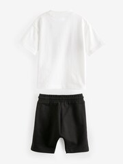 Monochrome T-Shirt And Shorts Set (3mths-7yrs) - Image 6 of 7