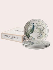Laura Ashley Set of 4 Blue Belvedere 26cm Plates - Image 2 of 4