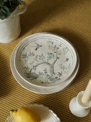 Laura Ashley Set of 4 Blue Belvedere 23cm Plates - Image 1 of 4