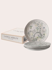 Laura Ashley Set of 4 Blue Belvedere 23cm Plates - Image 2 of 4
