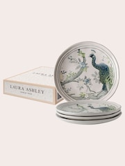 Laura Ashley Set of 4 Blue Belvedere 20cm Plates - Image 2 of 4