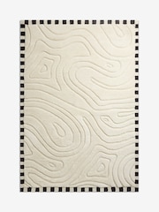 Rockett St George Cream Retro Curve Rug - Image 4 of 4