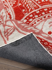 Rockett St George Pink Queen Of Hearts Rug - Image 3 of 4