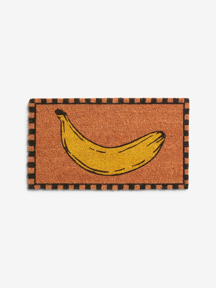 Rockett St George Yellow Banana Doormat - Image 2 of 3