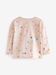 Multi Long Sleeve Cotton T-Shirts 4 Pack (3mths-7yrs) - Image 3 of 7