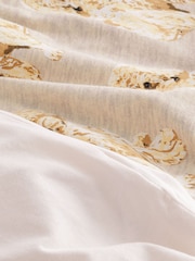 Ecru Cream Charlie Cockapoo Short Sleeve 100% Cotton Pyjamas - Image 10 of 10