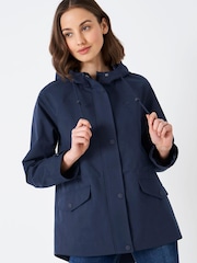 Crew Clothing Company Navy Blue Casual Casual Coat - Image 1 of 4