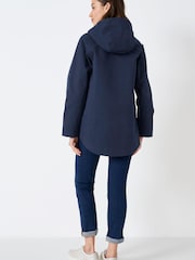 Crew Clothing Company Navy Blue Casual Casual Coat - Image 2 of 4