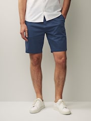 Blue/Pink/Stone 3 Pack Stretch Chino Shorts - Image 1 of 10