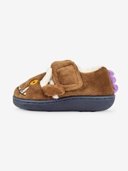 JoJo Maman Bébé Brown Kids' The Gruffalo Easy On Slippers - Image 2 of 5
