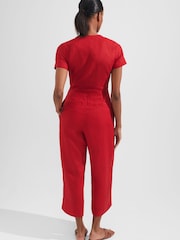 Hobbs Red Aliya Jumpsuit - Image 2 of 4