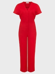 Hobbs Red Aliya Jumpsuit - Image 4 of 4