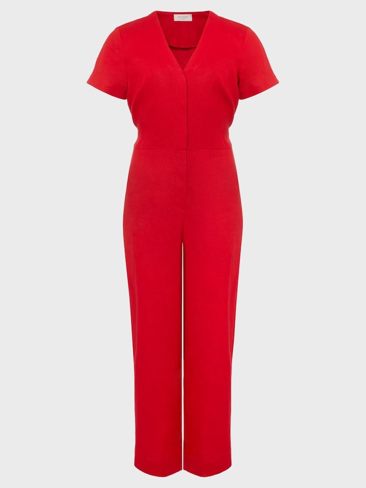 Hobbs Red Aliya Jumpsuit - Image 4 of 4