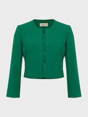 Hobbs Emerald Green Elize Jacket - Image 4 of 4