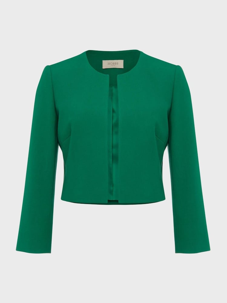 Hobbs Emerald Green Elize Jacket - Image 4 of 4